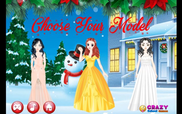 Christmas Party Girls Game