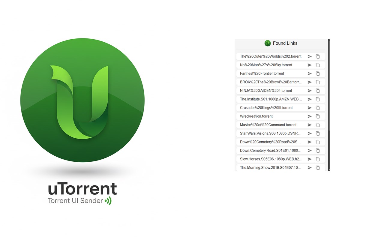 uTorrent | Torrent UI Sender