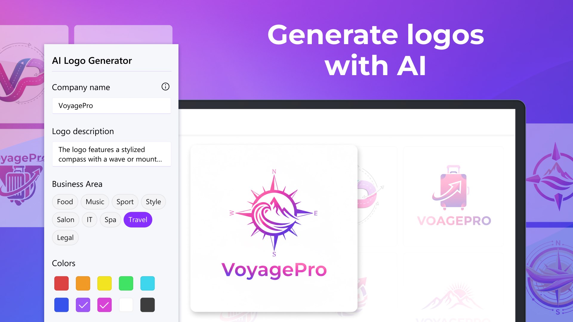 Flyer and Business Card Maker - Brand Identity Creator screenshot