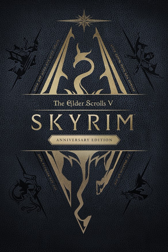 The Elder Scrolls V: Skyrim Anniversary Edition (PC) Xbox Series X|S and Xbox One cover art