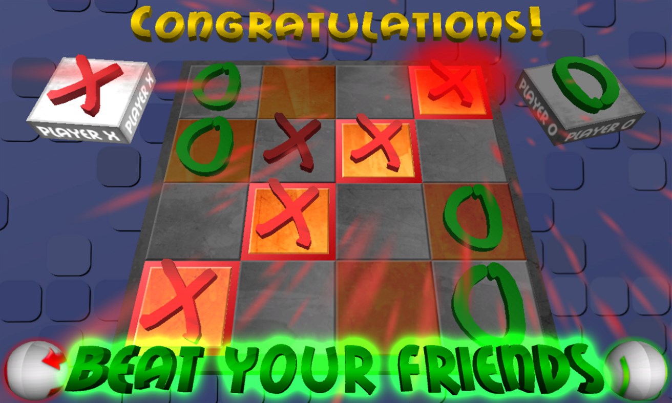 #4. TicTacToe3D (Windows) 由: MarceloPorto.com