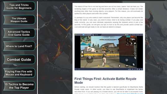 Garena Free Fire Game Guide screenshot 4
