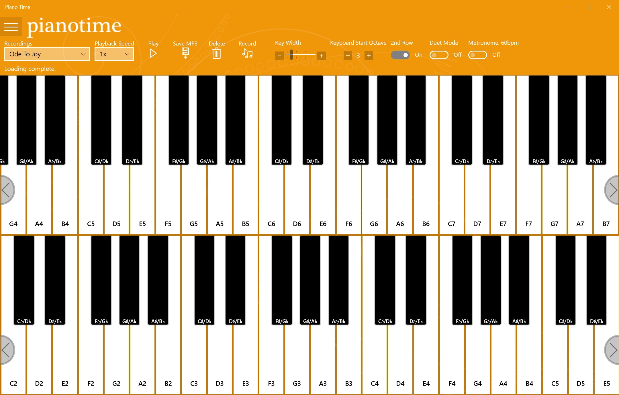 Piano Time - Microsoft Apps