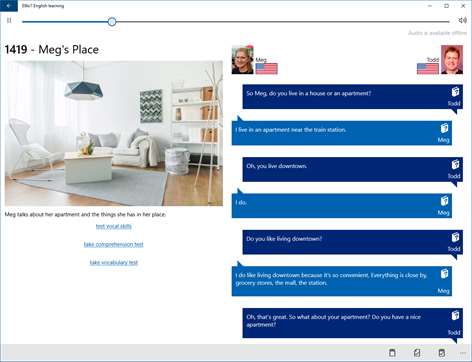 Elllo English learning Screenshots 2