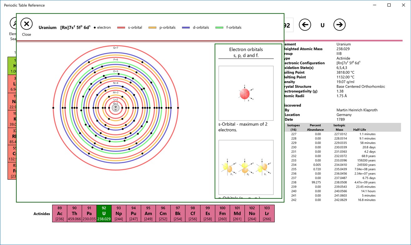#7. Periodic Table Reference (Windows) Przez: BioXing