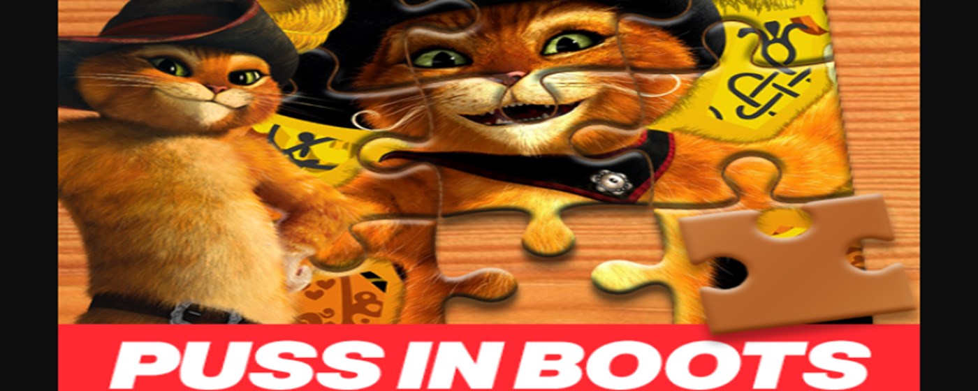 Puss In Boots Puzzle Game marquee promo image