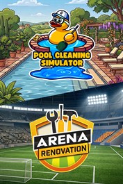 Pool Cleaning Simulator & Arena Renovation Bundle