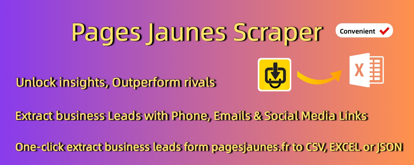 Pages Jaunes Scraper - Business Leads Email & Phone