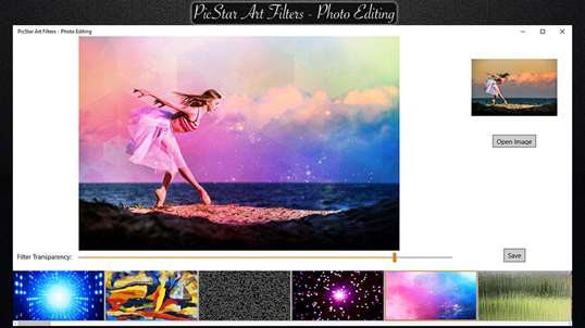 PicStar Art Filters - Photo Editing screenshot 1