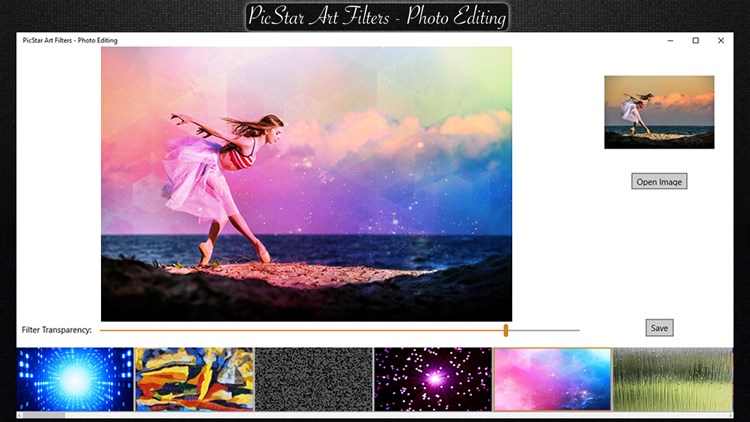 PicStar Art Filters - Photo Editing - PC - (Windows)