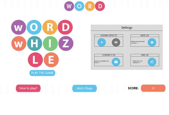 WordWhizzle-A Word Puzzle Game screenshot 4