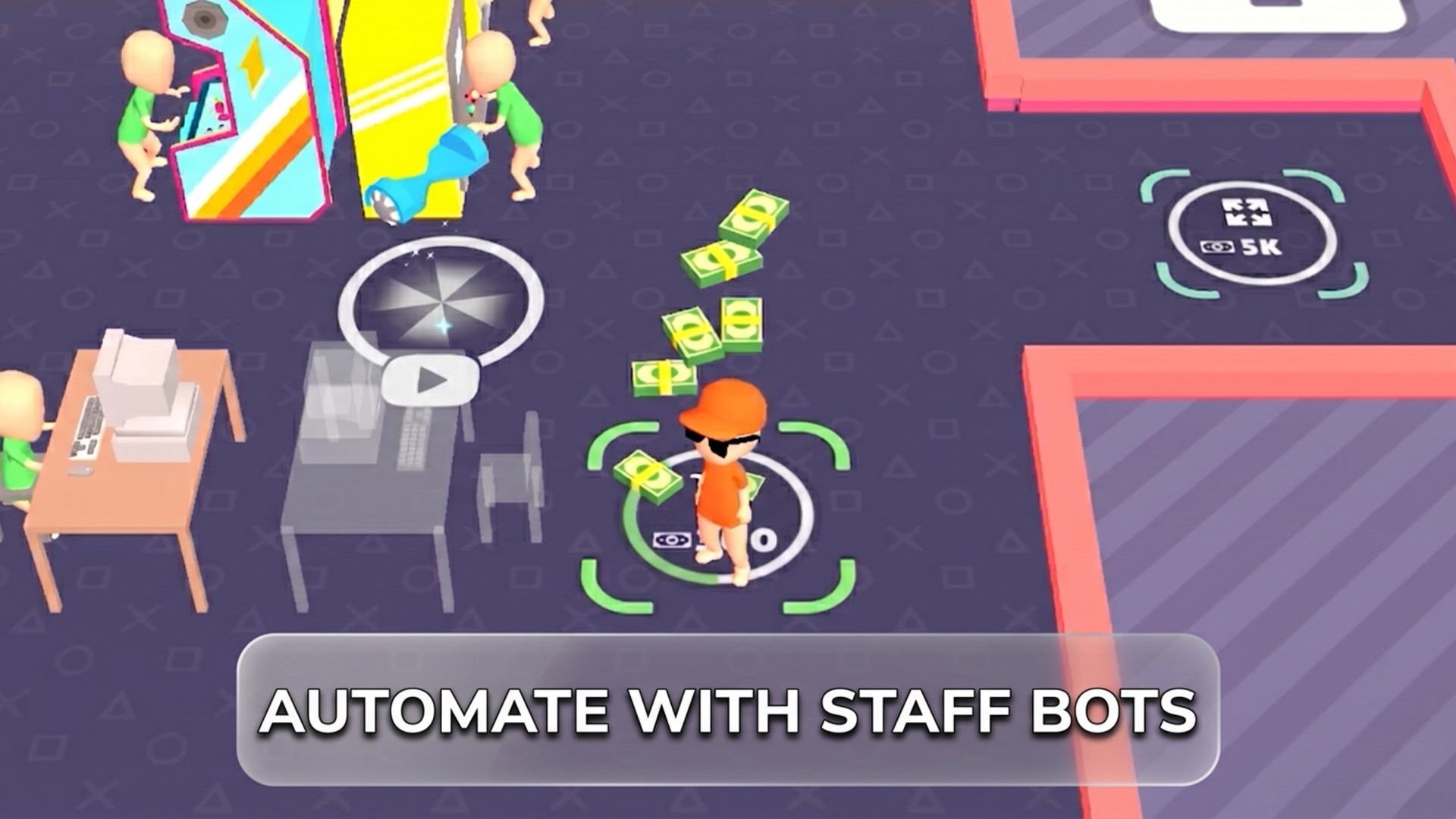 My Arcade Center: Idle Tycoon screenshot