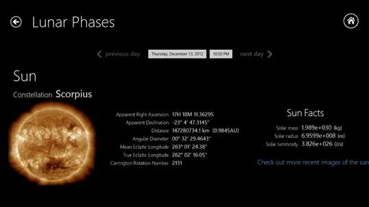 Lunar Phases screenshot 8