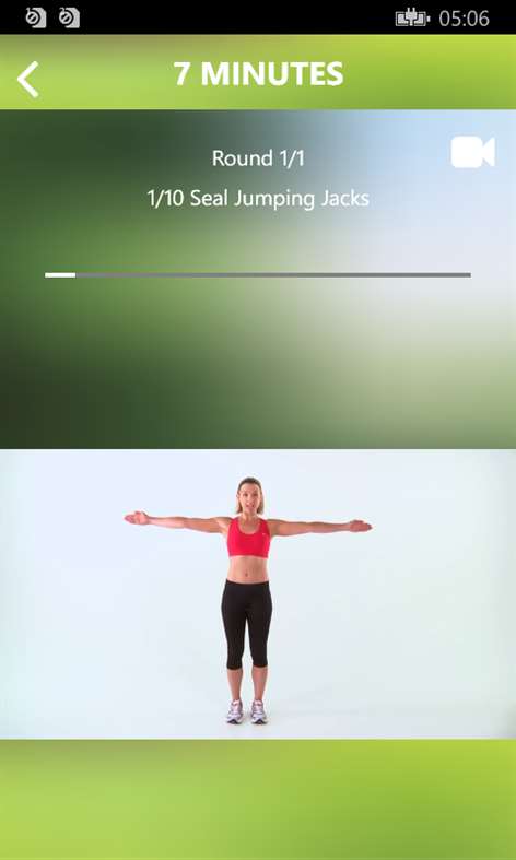 7 Minute Workout : Fitness for Women Screenshots 2