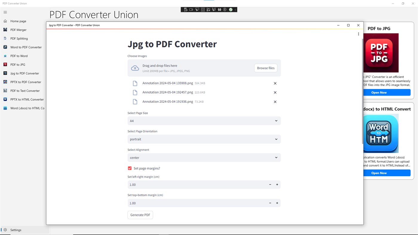 #5. PDF Converter Union (Windows) di: AI Power