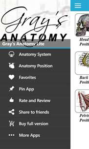 Gray's Anatomy Lite screenshot 1