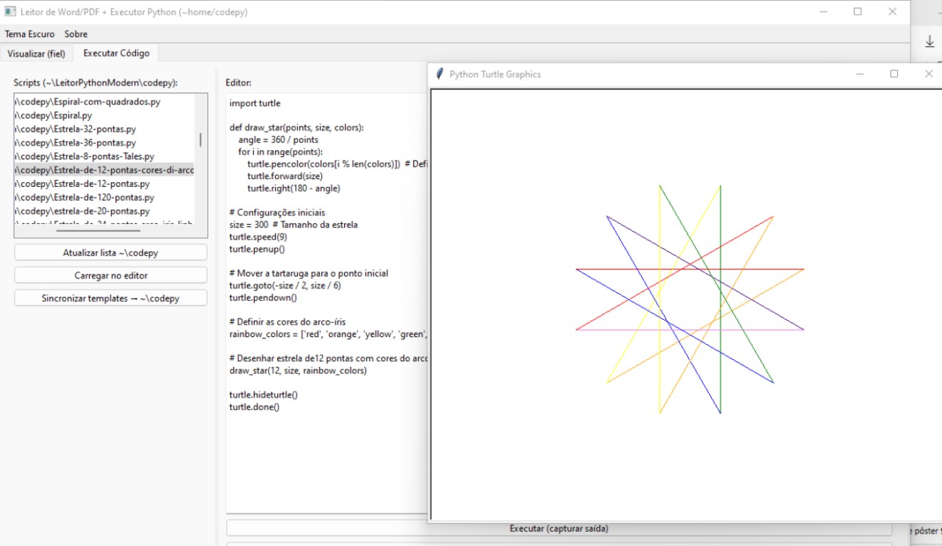 Leitor Python Modern screenshot