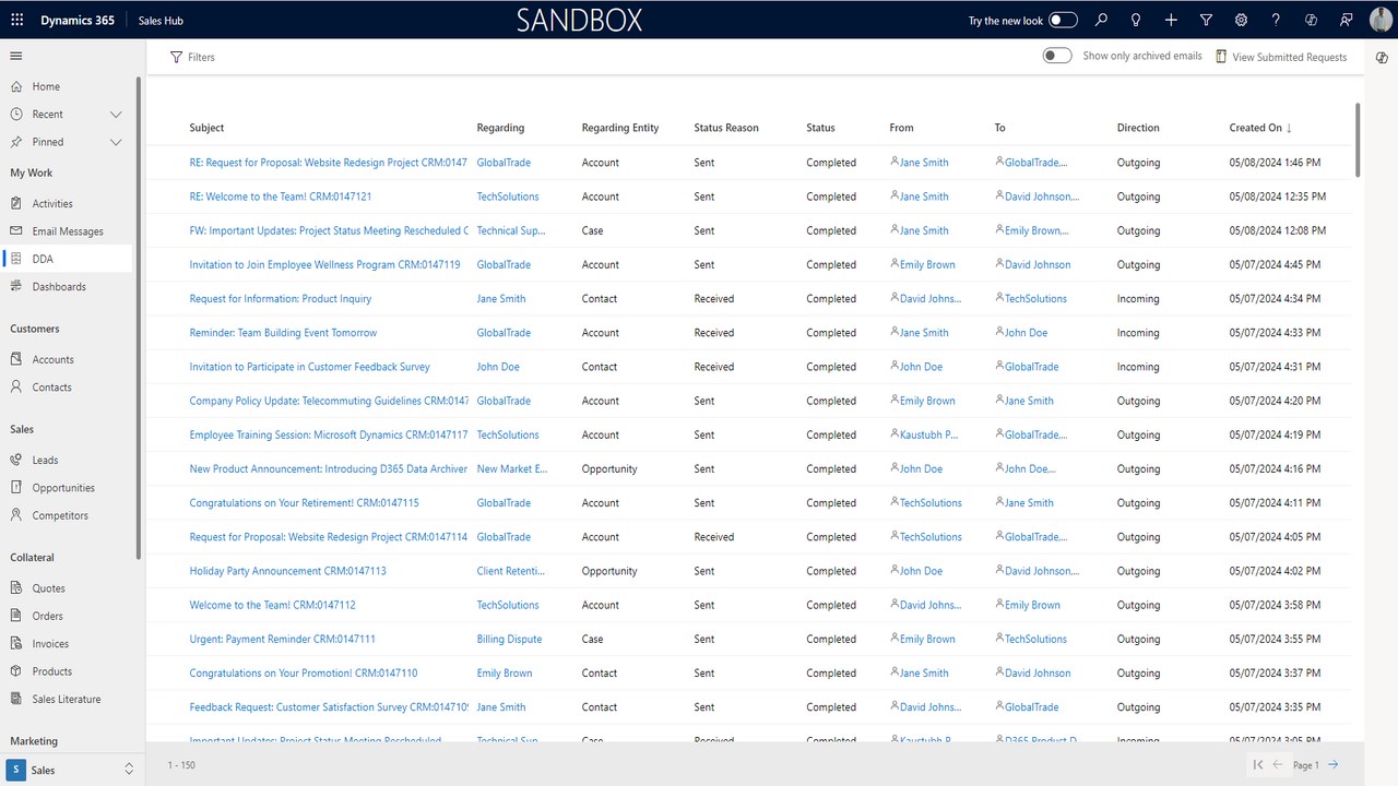 Snapshot 5 of DDA - Data Archiver for Dataverse