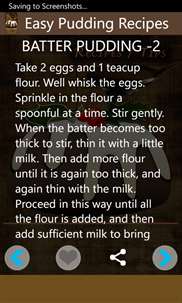 Easy Pudding Recipes screenshot 3