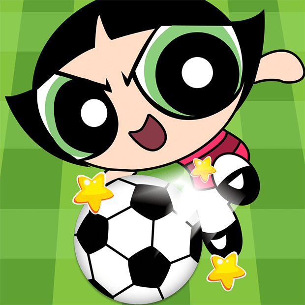Cartoon Football Match