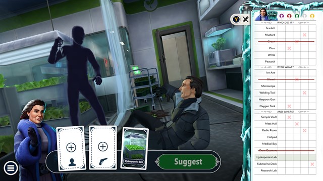 Clue: Polar Research Station Crime Scene Bundle screenshot 3