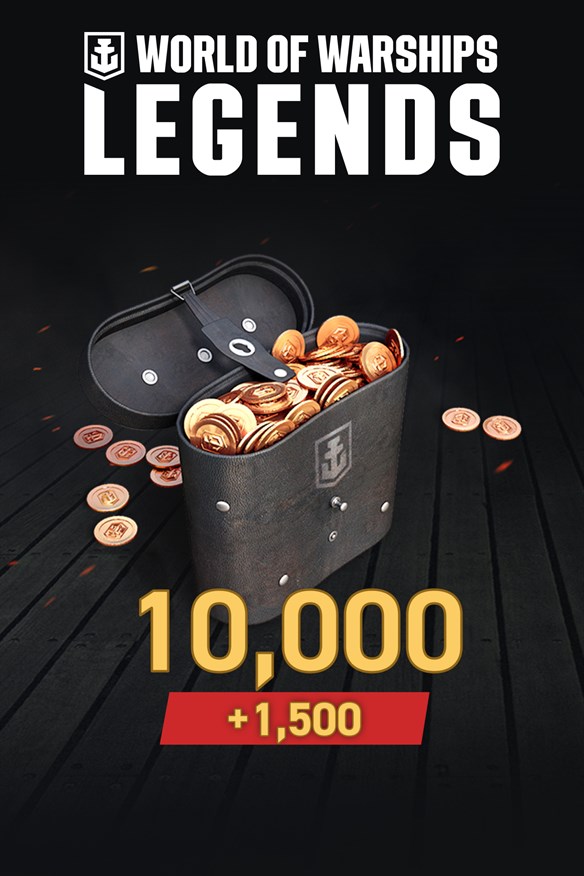 World of Warships: Legends - 11,500 Doubloons