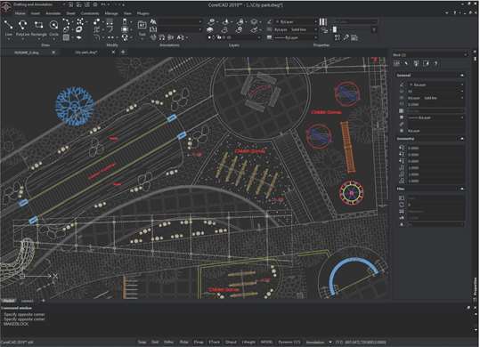 CorelCAD - 2D & 3D DWG CAD screenshot 1