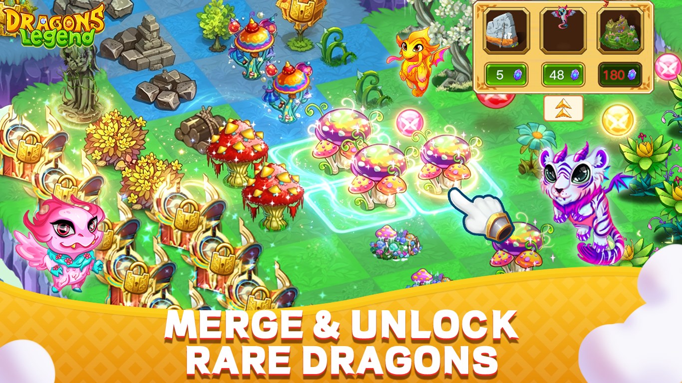 Dragons Legend: Magic Merge screenshot