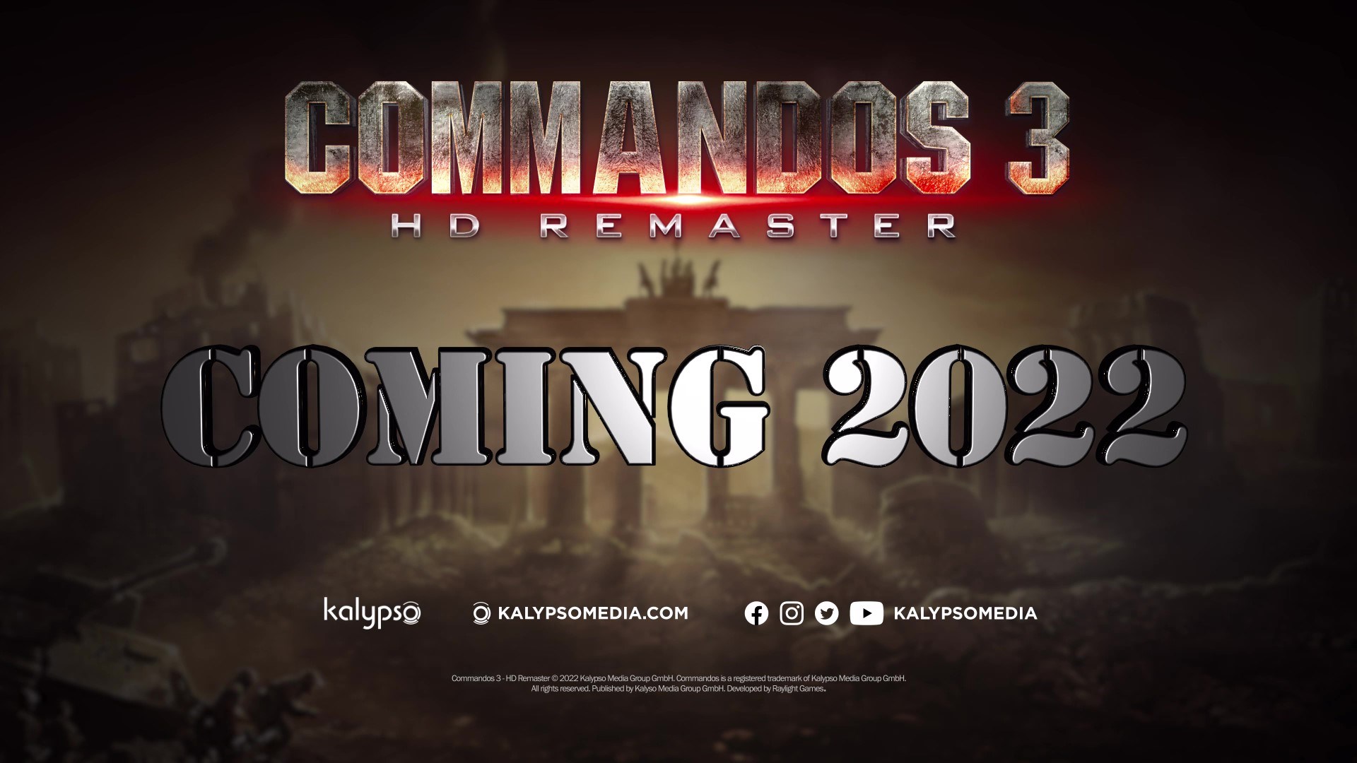 Commandos 3 - HD Remaster | Announcement Trailer