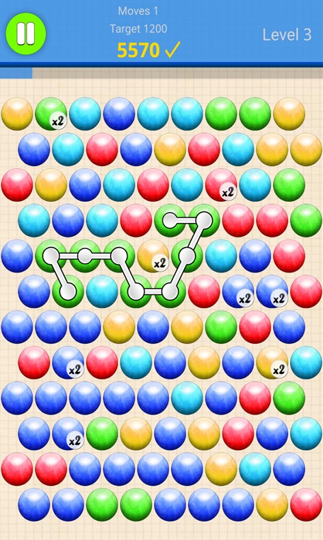 #2. Connect Bubbles Classic (Windows) โดย: G Soft Team