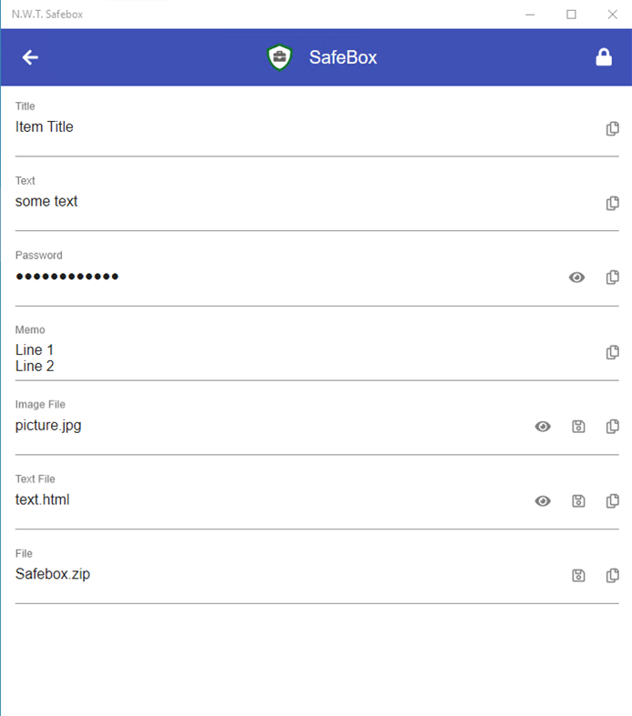 #3. N.W.T. Safebox (Windows) 作者: N.W.T. Solution