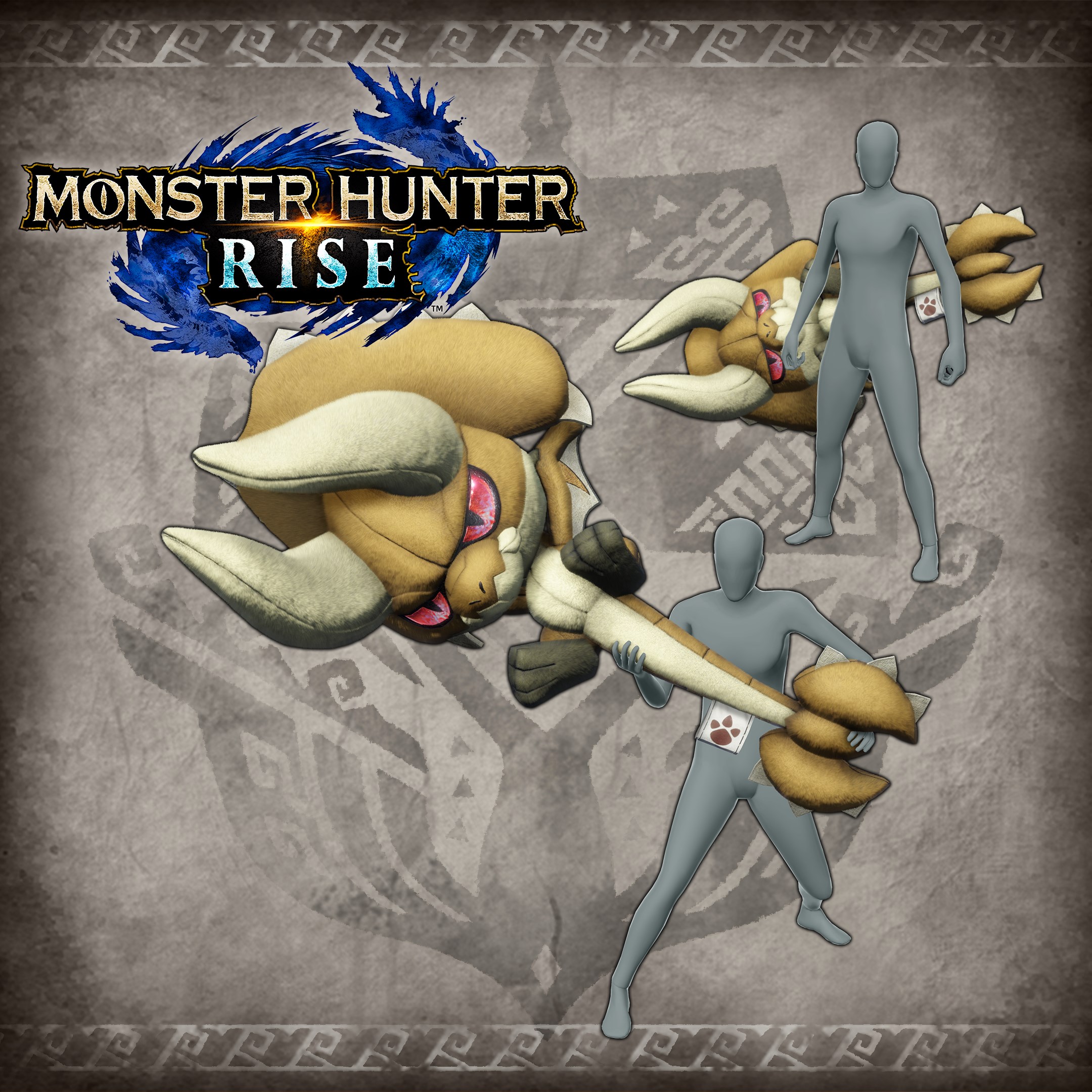 "Stuffed Diablos" Hunter layered weapon (Hammer)