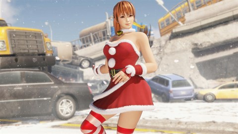 [Retour] DOA6 costume Lutin de Noël - Kasumi