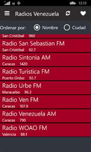 Radios Venezuela screenshot 1
