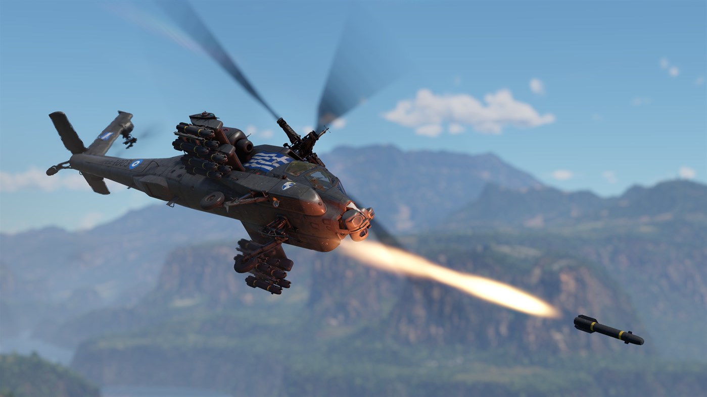 #4. War Thunder - Greek AH-64A Apache (Windows) Podle: Gaijin Distribution Kft