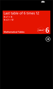 Mathematical Tables screenshot 4