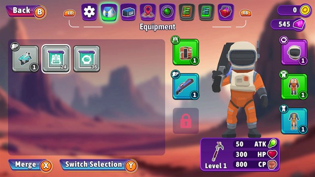 Mars Survivor: Blue Blaster screenshot 3
