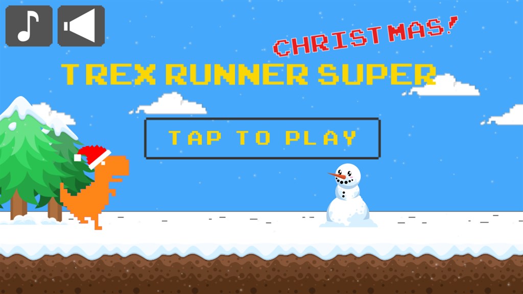 Dino runner - Trex Christmas Game Chrome - Microsoft Apps