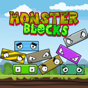 Monster Blocks: Get 9 Puzzle