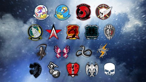 ACE COMBAT™ 7: SKIES UNKNOWN - 25th Anniversary Emblem Set