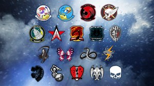 ACE COMBAT™ 7: SKIES UNKNOWN - 25th Anniversary Emblem Set