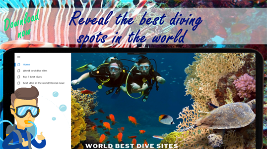 Scuba diving - Best diving sites in the world screenshot 1