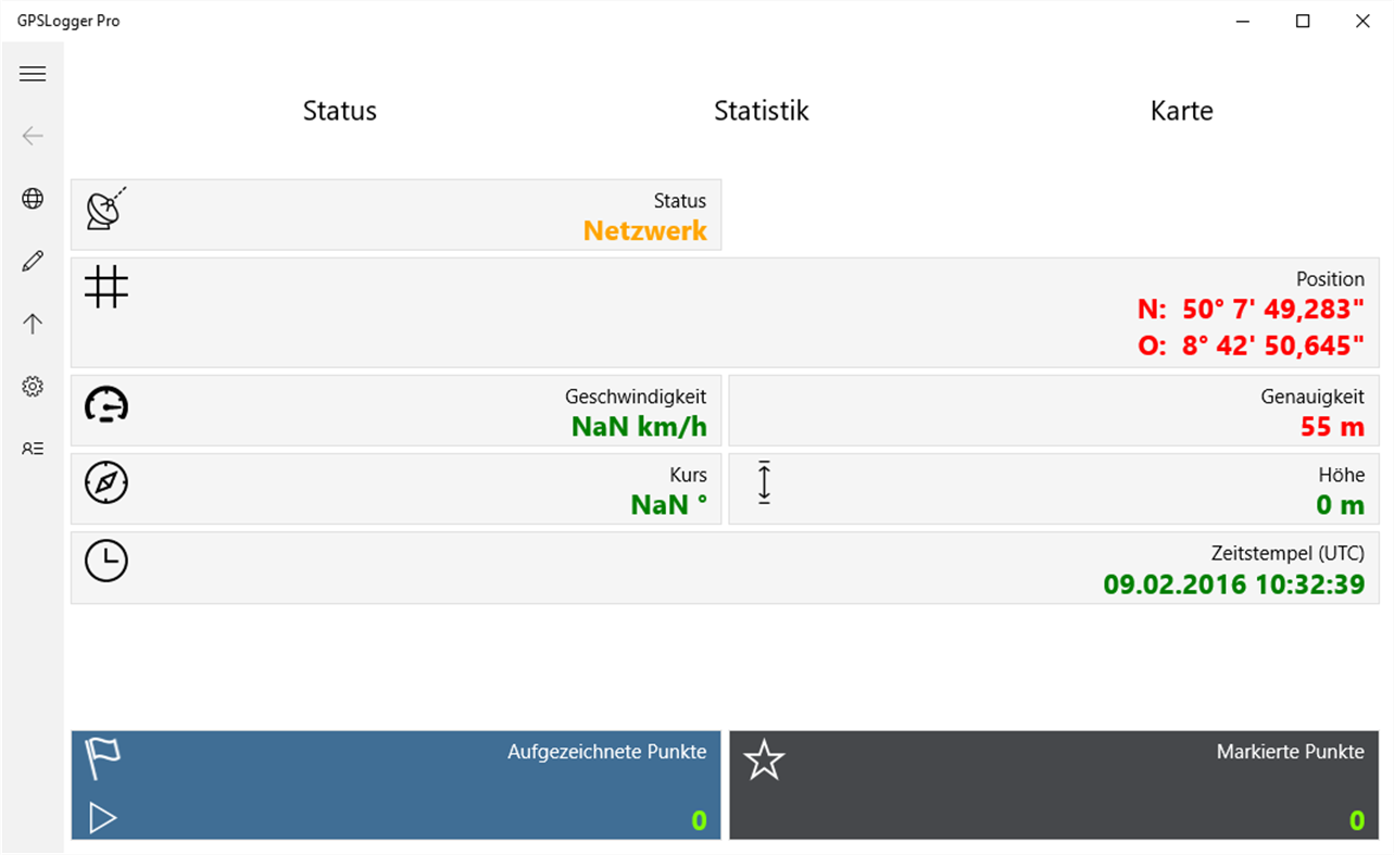 #1. GPSLogger Pro (Windows) 由: Patrick Mortara