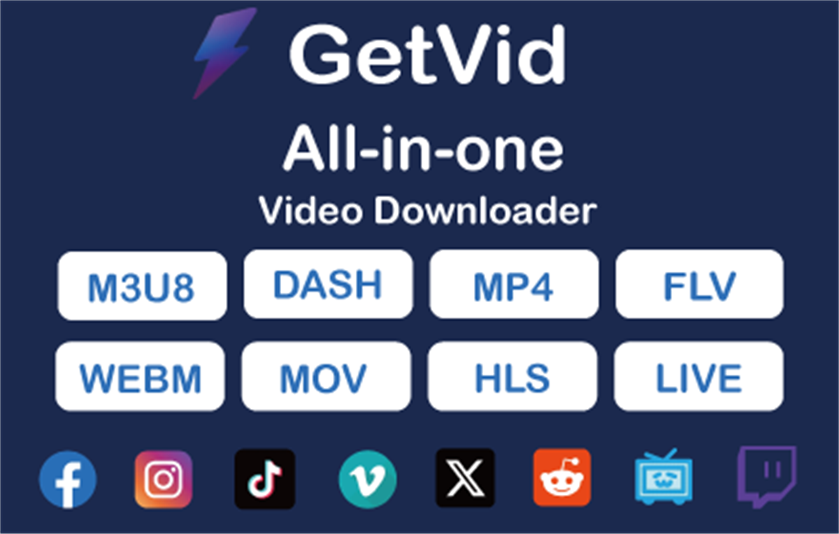 GetVid - Video Downloader