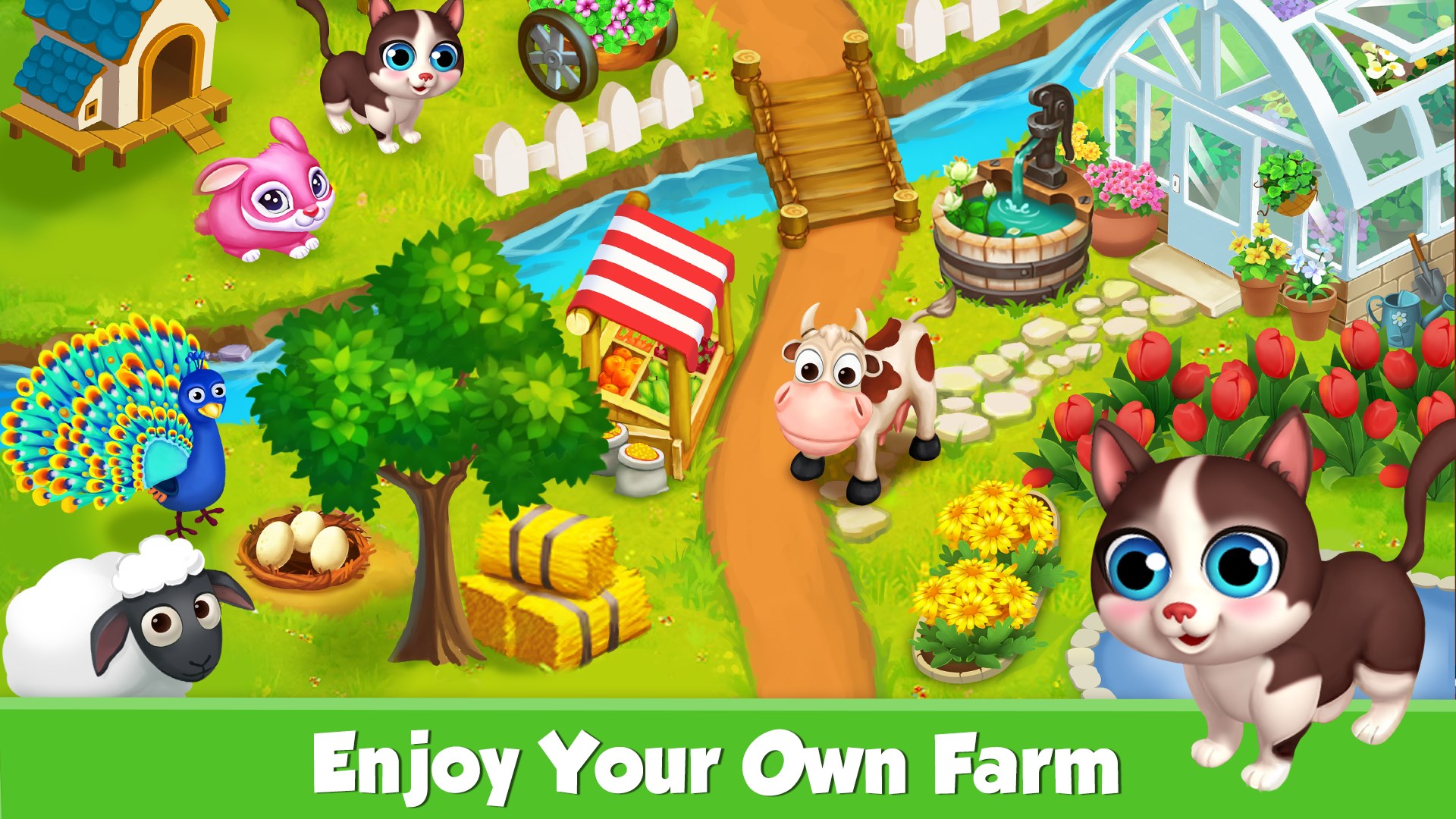 Моя прекрасная ферма. Coin Farm. Coin Mania. Beauty Farm на русском.