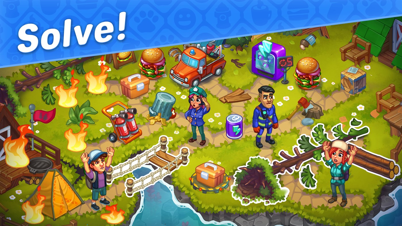 #1. Rescue Dash Time Management Game (Windows) 由: MATRYOSHKA GAMES (CY) LTD