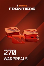 War Robots: Frontiers - 250 (+20 Bonus) WarpReals
