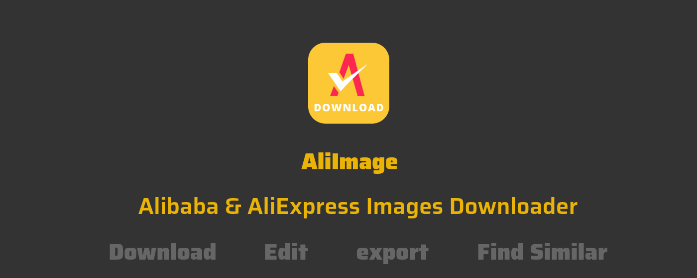 AliImage - AliExpress Image Downloader & Editor