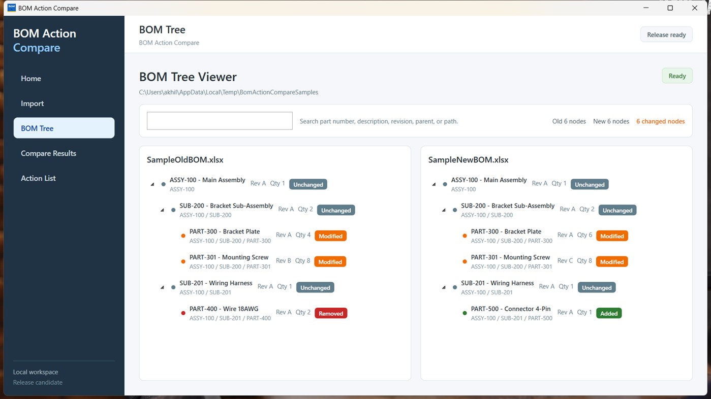 #3. BOM Compare (Windows) De: AKLABS