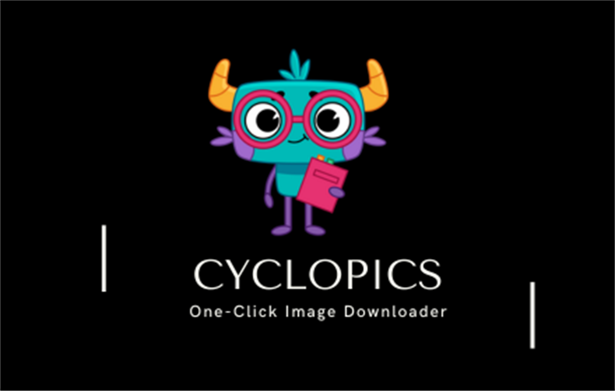 Cyclopics: Bulk image downloader